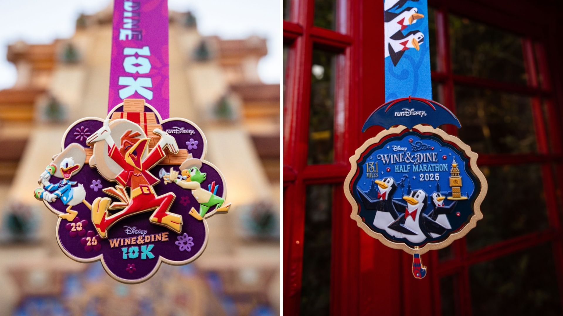2026 Wine & Dine Half Marathon Medals Revealed