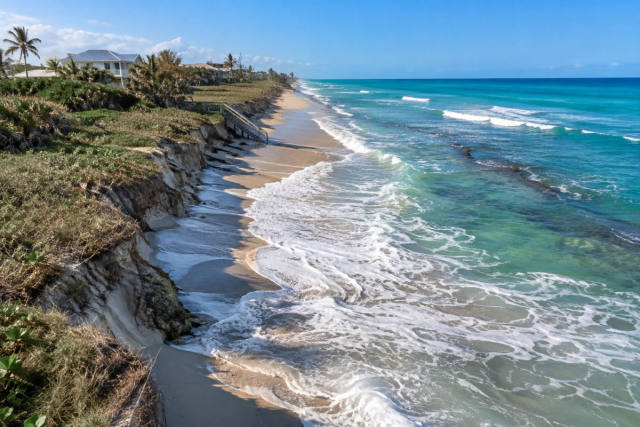 King Tides Bring Erosion, Flooding to Hutchinson Island