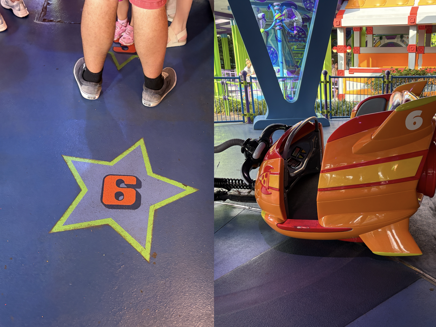 Alien Swirling Saucers Gets Numbered Boarding System