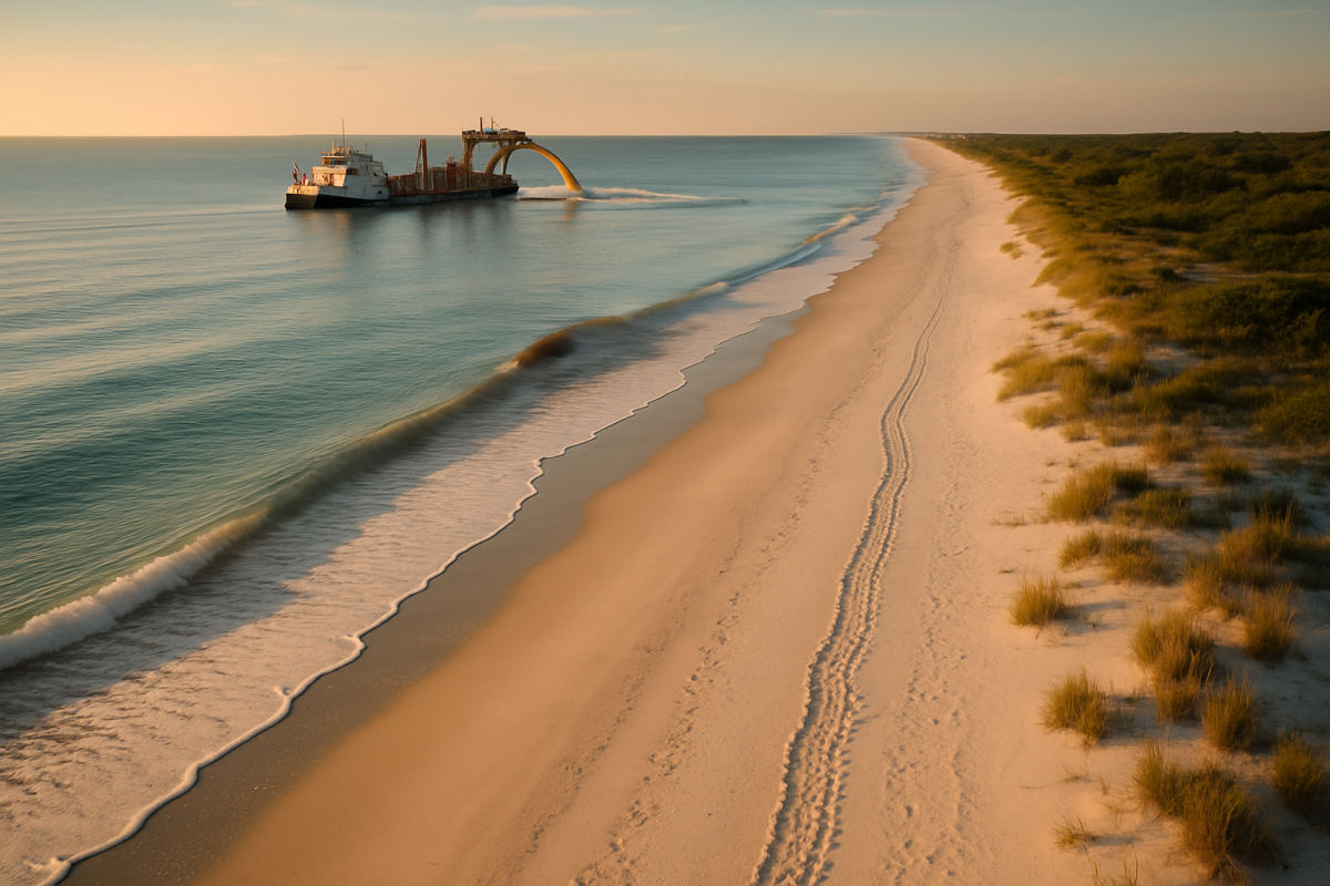 New Dredge Named Amelia Island to Rebuild Florida's Turtle Nesting Beaches
