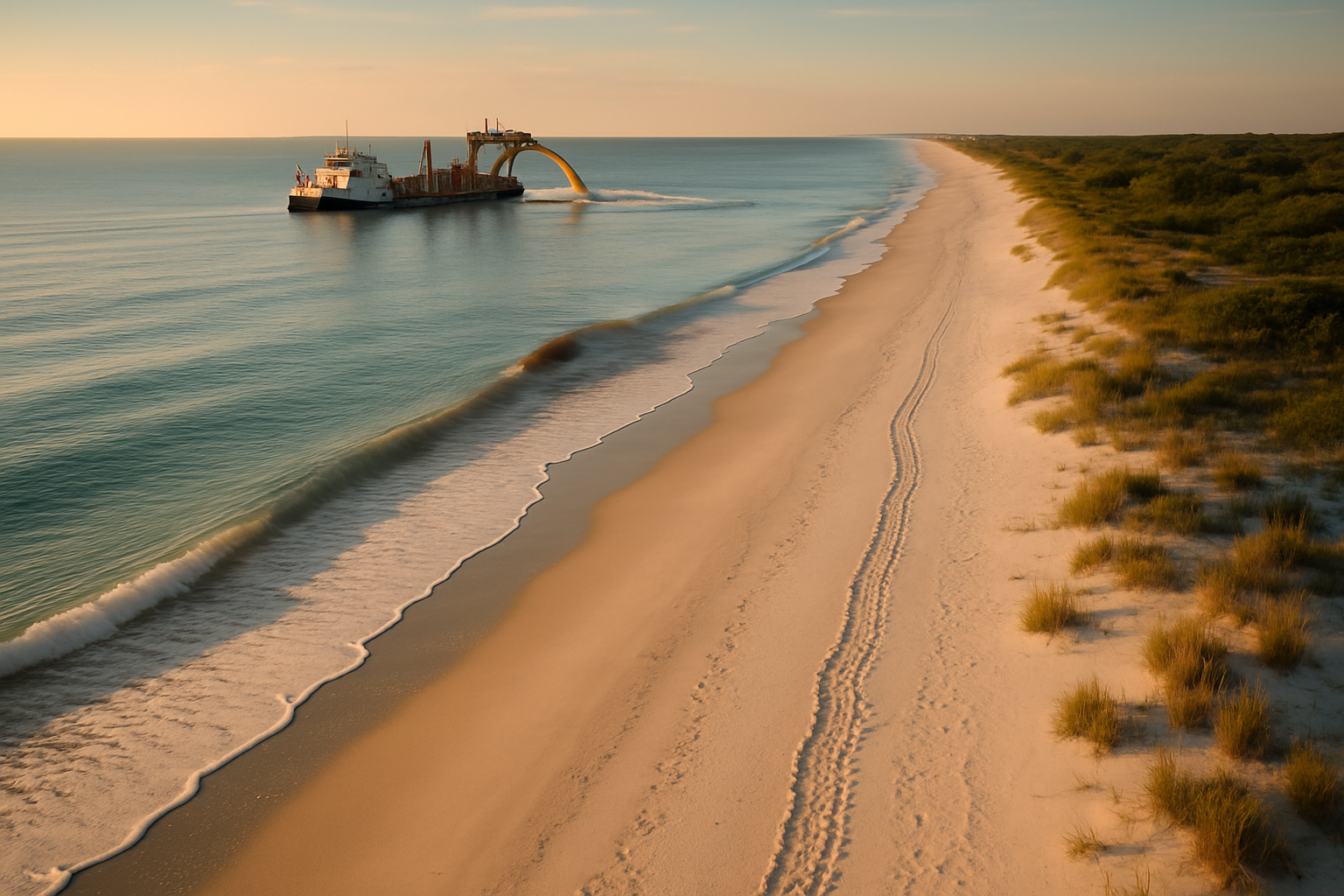 New Dredge Named Amelia Island to Rebuild Florida's Turtle Nesting Beaches