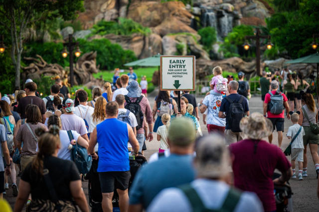 Animal Kingdom Overhauls Its Early Entry Checkpoint System