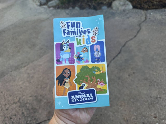 Animal Kingdom Swaps Out Its Summer Kids' Map for Fall