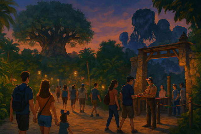 Animal Kingdom Expands Pre-Opening Access for Most Lands