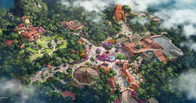 Tropical Americas Entrances Take Shape at Animal Kingdom