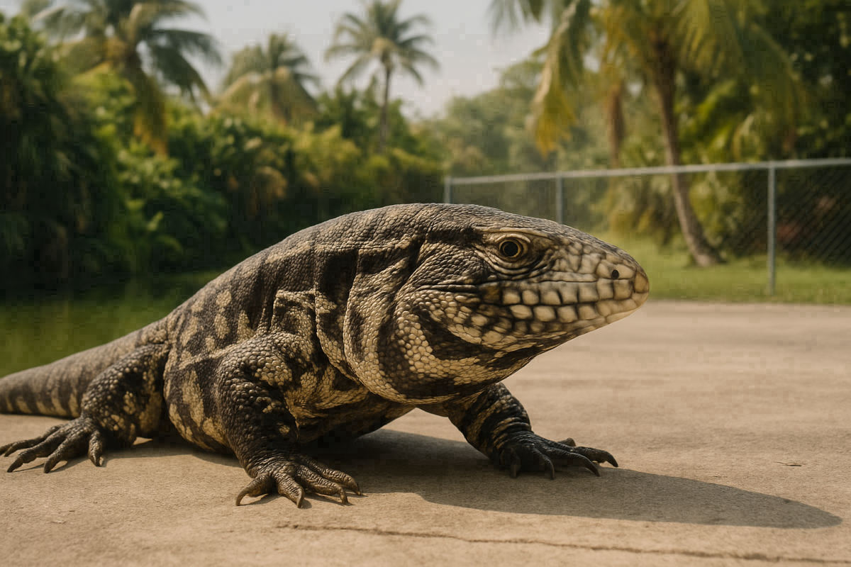 Florida's Other Argentine: The Giant Tegu Taking Over Miami