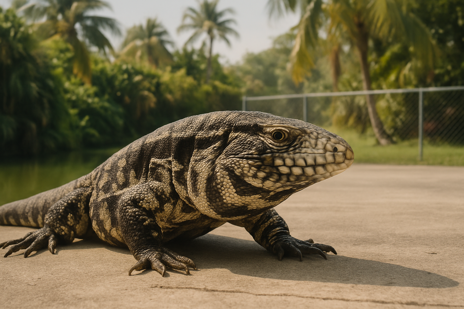 Florida's Other Argentine: The Giant Tegu Taking Over Miami