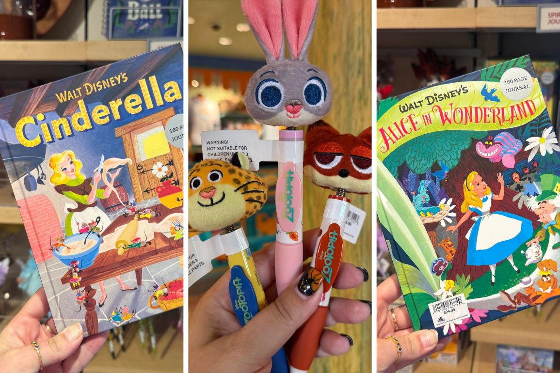 Little Golden Book Journals, Zootopia Pens Debut at Disney