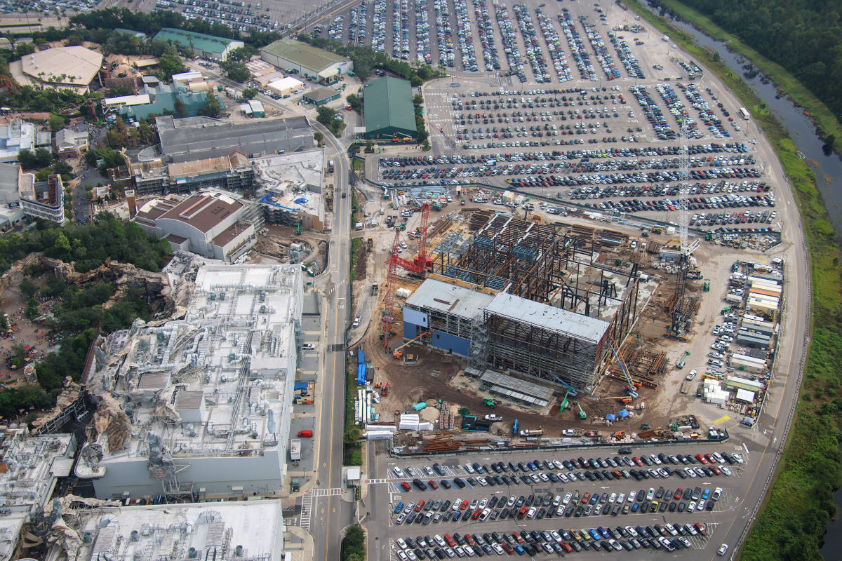 Walls Rise Around Disney’s Monsters, Inc. Door Coaster