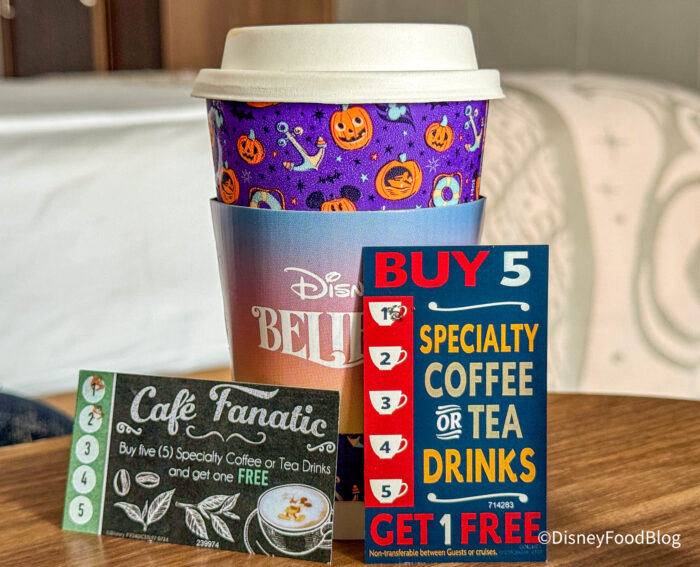 Disney Cruise Line Coffee Cards Now End With Each Sailing