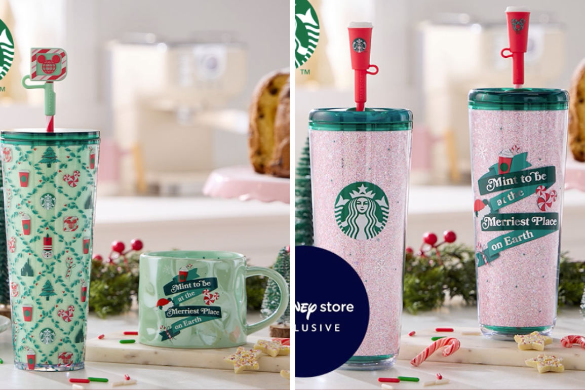 Disney and Starbucks Set ‘Mint to Be’ Collection Release