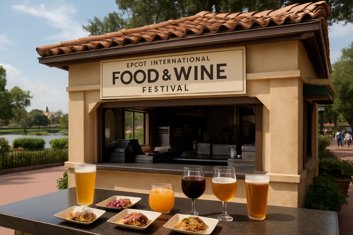 Eating Everything at Epcot Food & Wine Would Cost $1,725