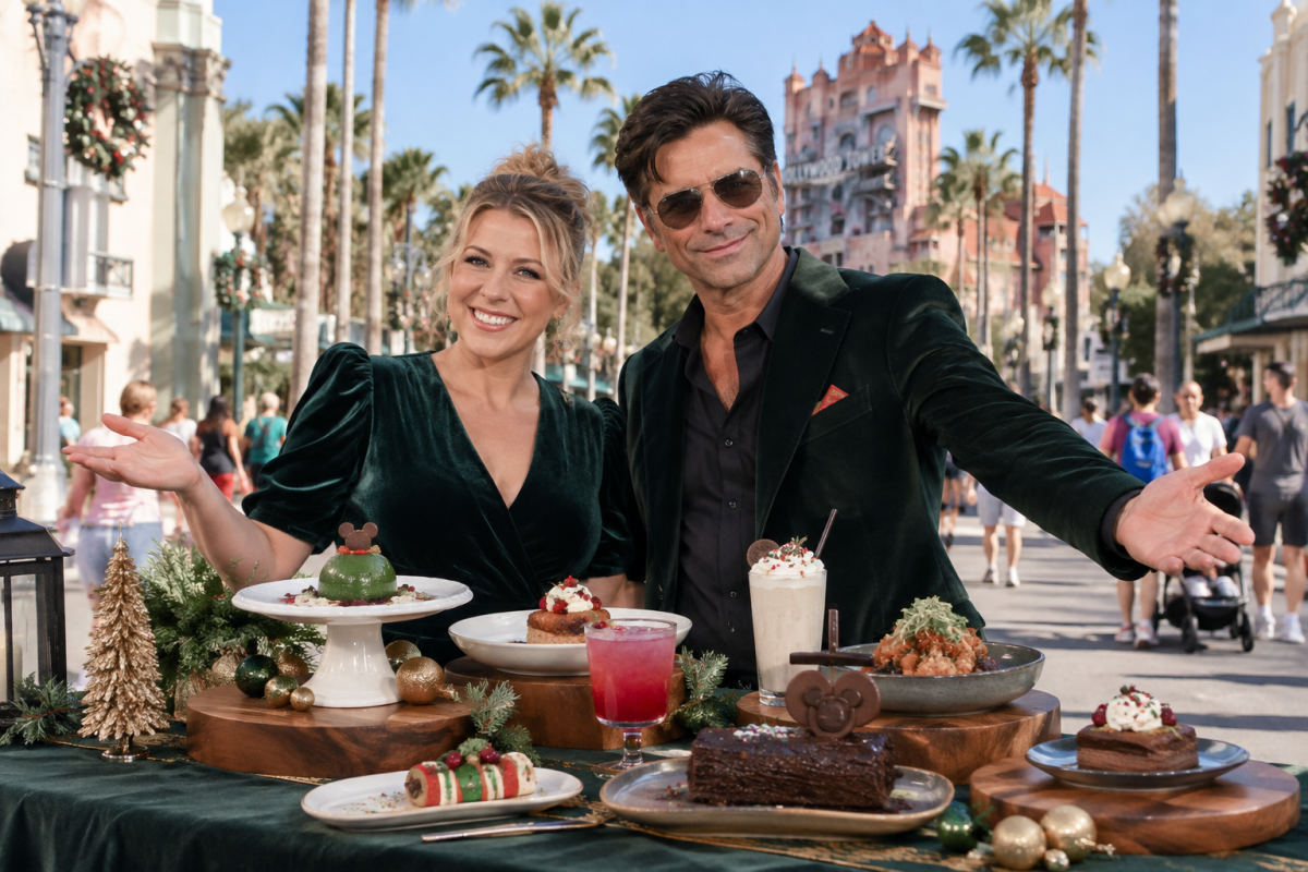 Jodie Sweetin and John Stamos Preview Jollywood Nights Food