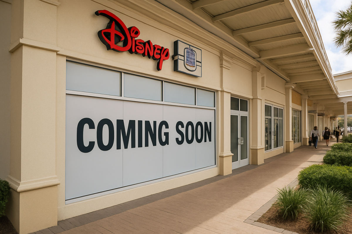 Disney Character Warehouse Moving at Vineland Outlets