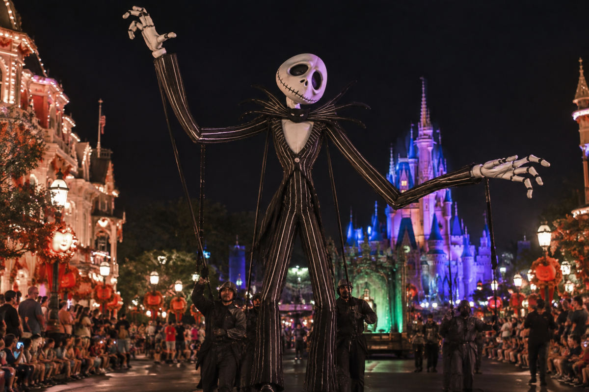 Jack Skellington Puppet Malfunction Alters Disney Halloween Finale