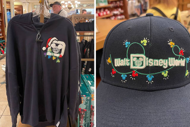 Disney Holiday Lights Apparel Arrives at Magic Kingdom