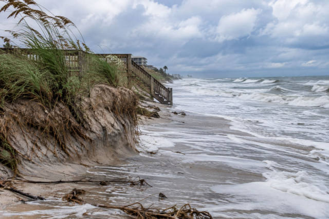 King Tides, Winds Batter Brevard County Beaches