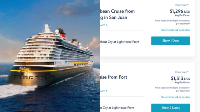 Disney Cruise Line Changes How It Displays Voyage Prices