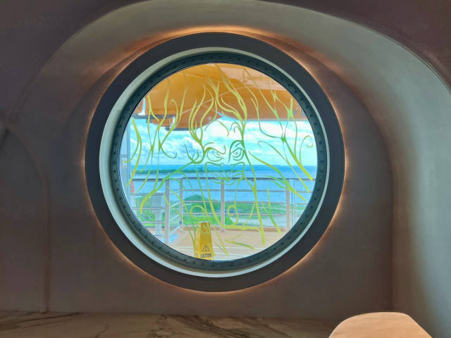 Disney Wish Adds Halloween Character Art to Portholes