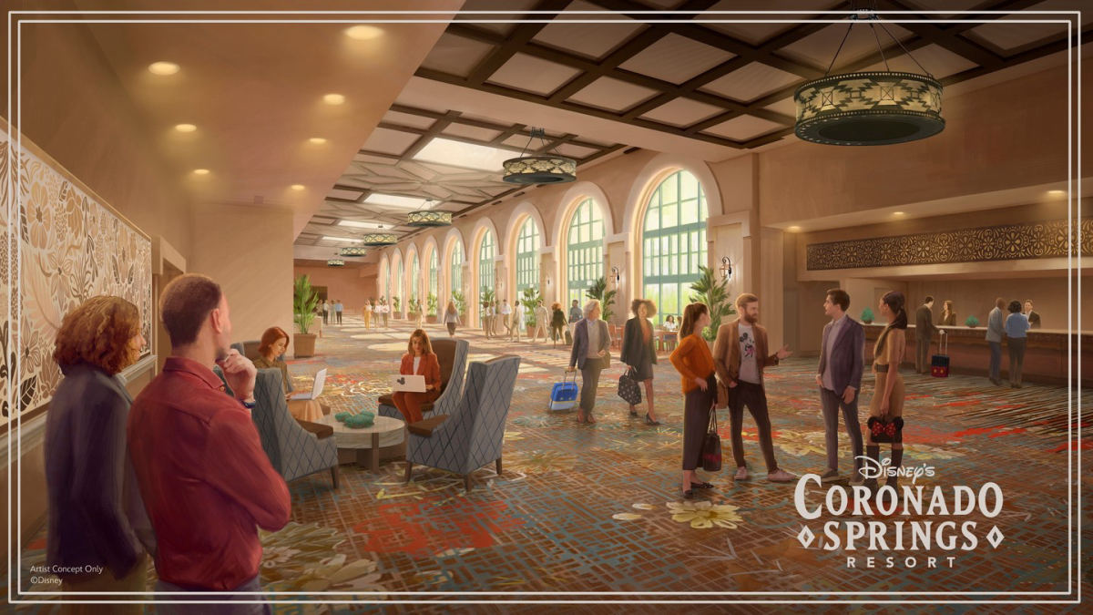 Disney Reveals Coronado Springs Convention Center Design