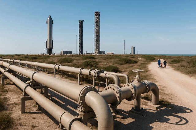 SpaceX Cleared to Pursue 32-Mile Cape Canaveral Gas Line