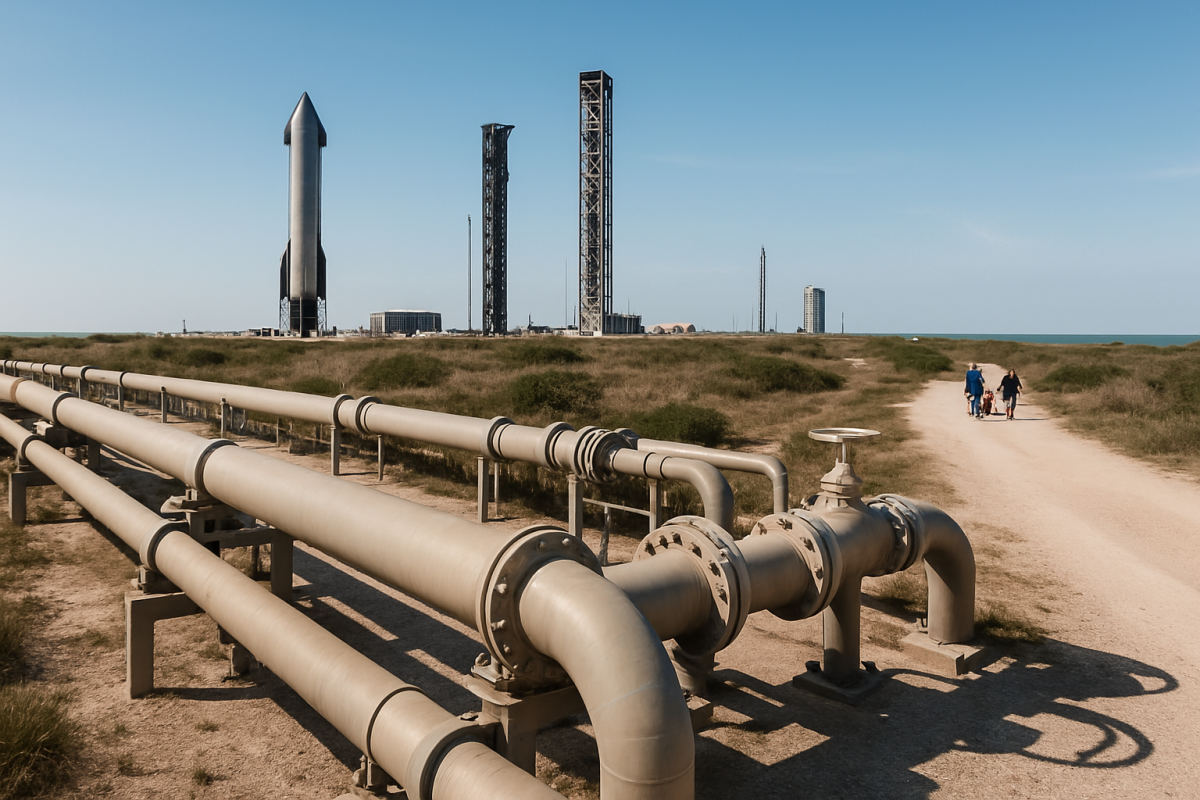 SpaceX Cleared to Pursue 32-Mile Cape Canaveral Gas Line