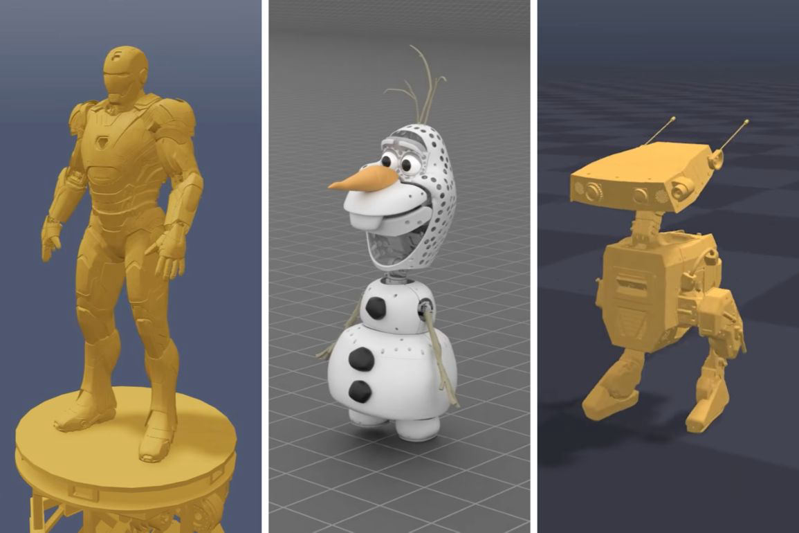 Disney Shares How Software Helps Bring Olaf Robots to Life