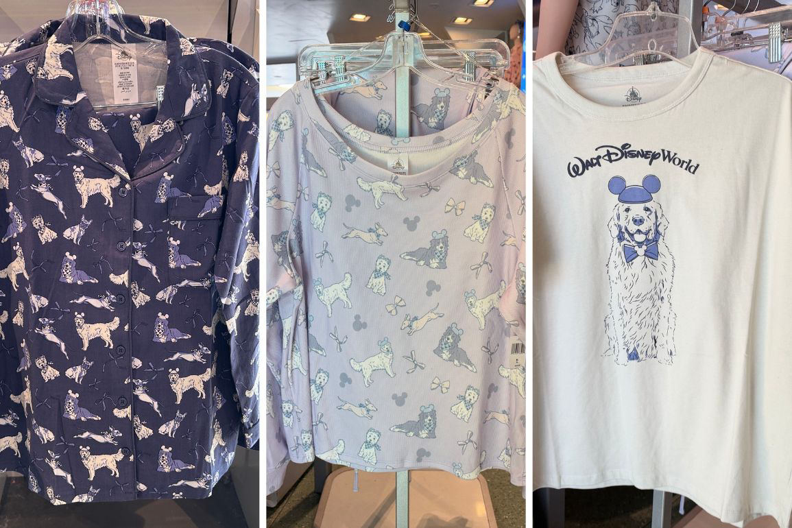 Disney Dog Sleepwear Collection Arrives at Magic Kingdom