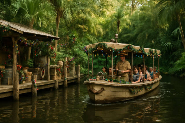 Disney World Details 9 Holiday Ride Overlays