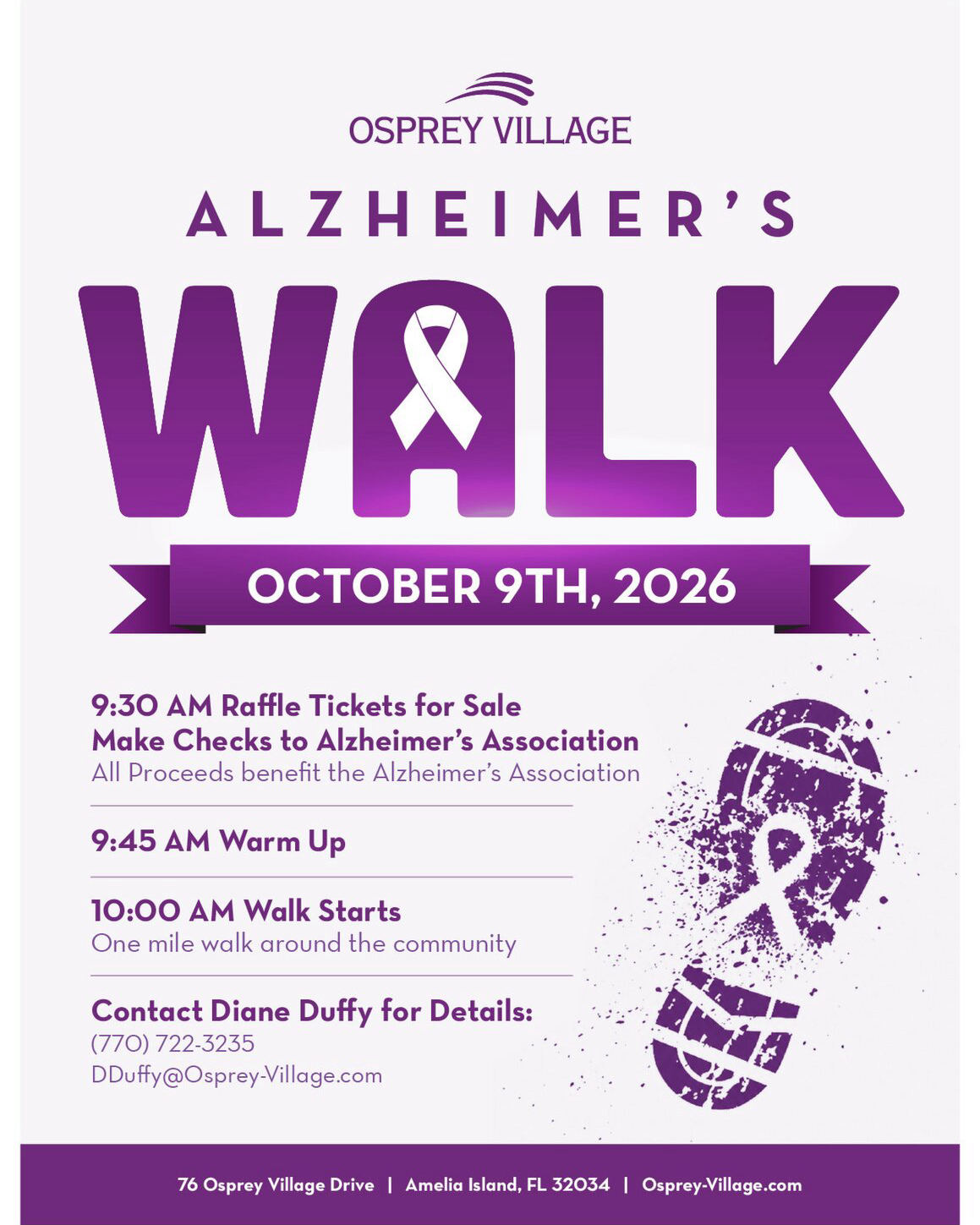 Amelia Island Walk to Support Alzheimer’s Care and Research
