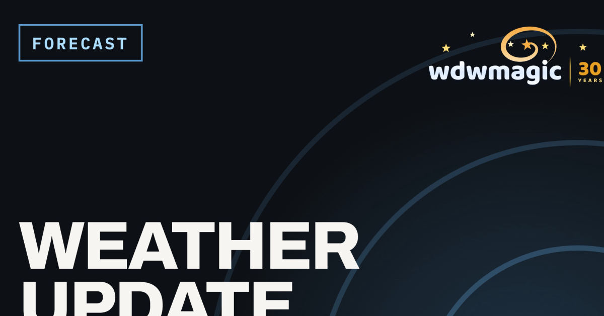Cooler Fall Weather Settles Over Walt Disney World