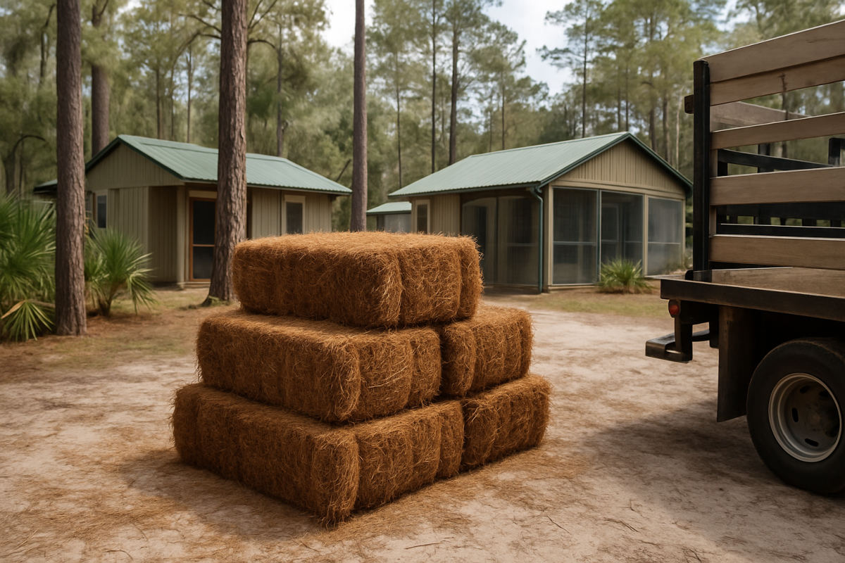 Pine Straw Donation Supports North Florida Wildlife Center