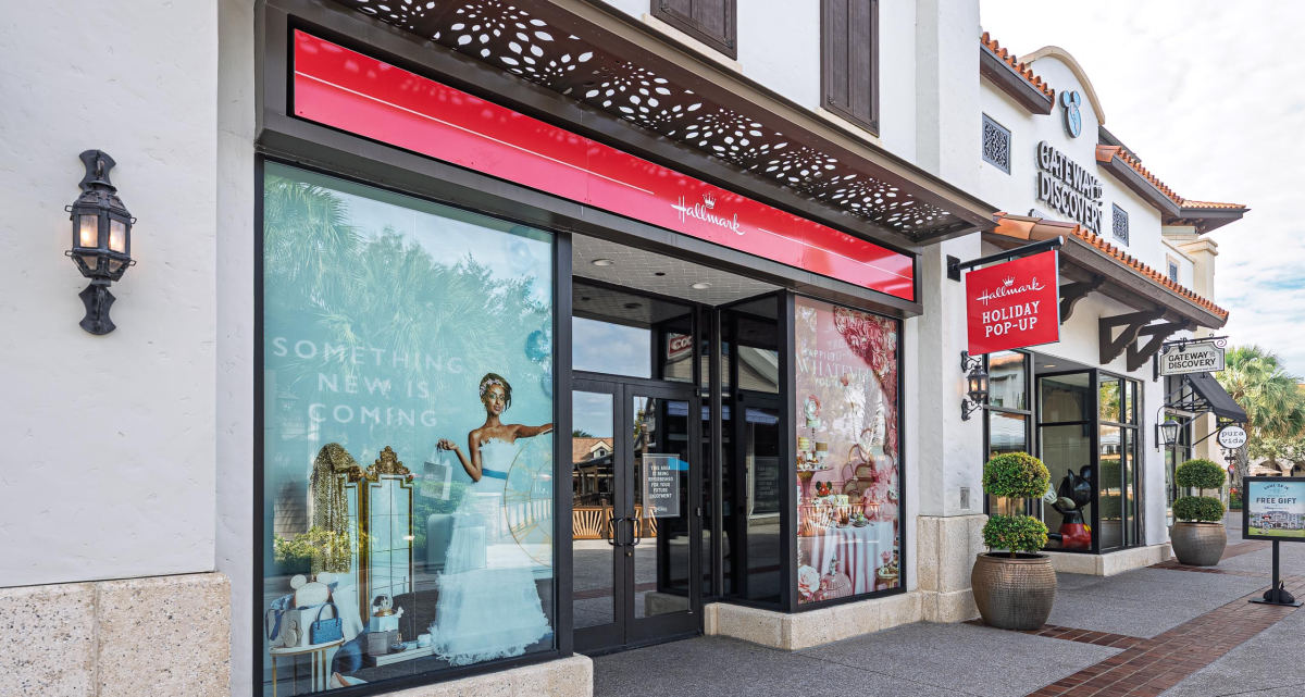 Hallmark Holiday Pop-Up Shop Opens at Disney Springs Oct. 7