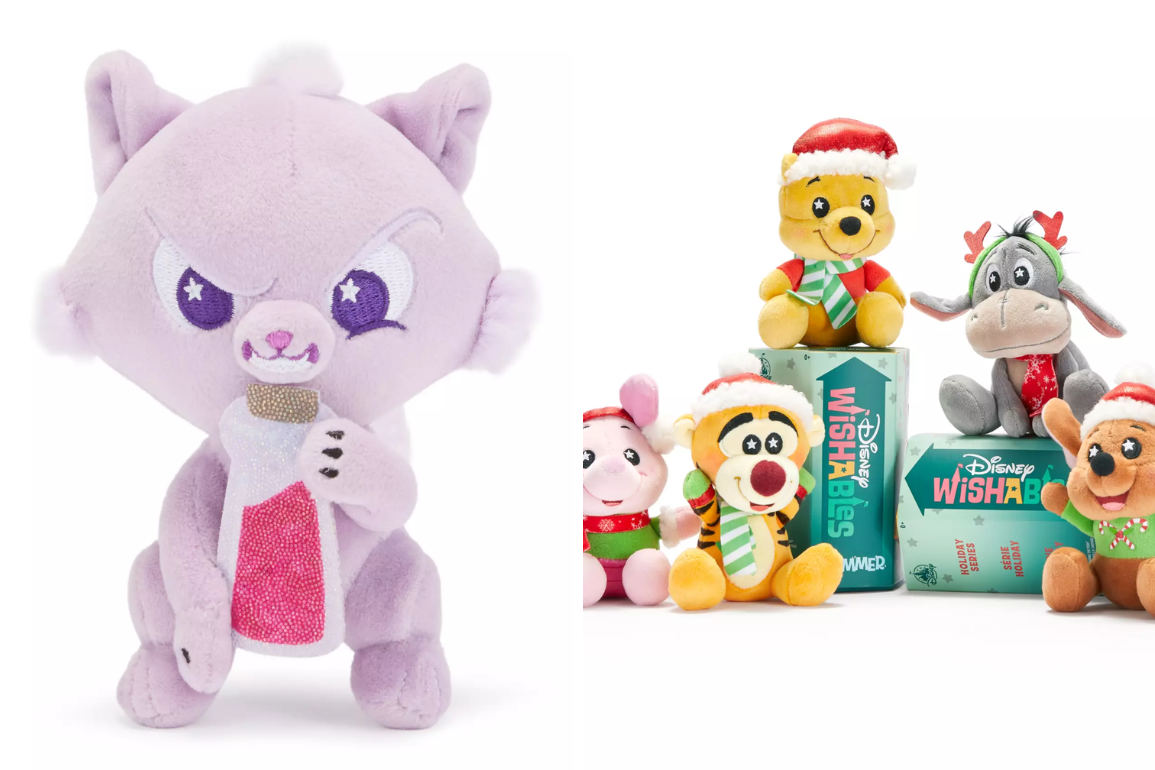Yzma and Holiday Pooh Wishables Arrive at Disney Store