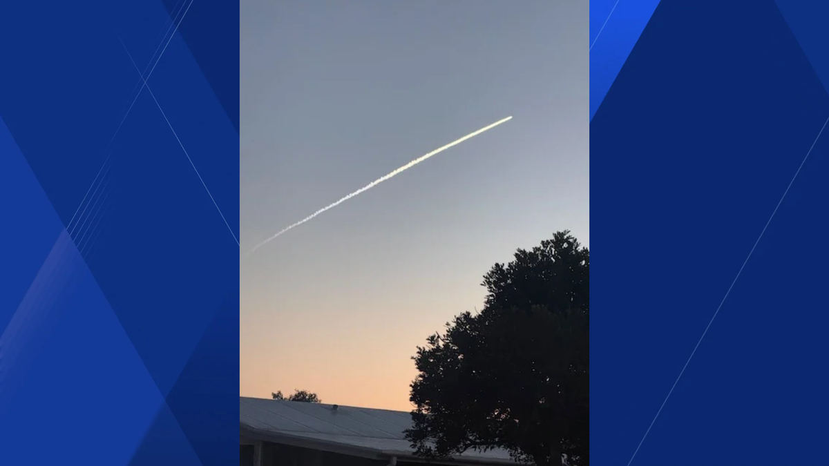 SpaceX Bandwagon-5 Launch Visible Across Gulf Coast