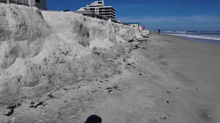 High Surf Closes New Smyrna Beach Driving Ramps