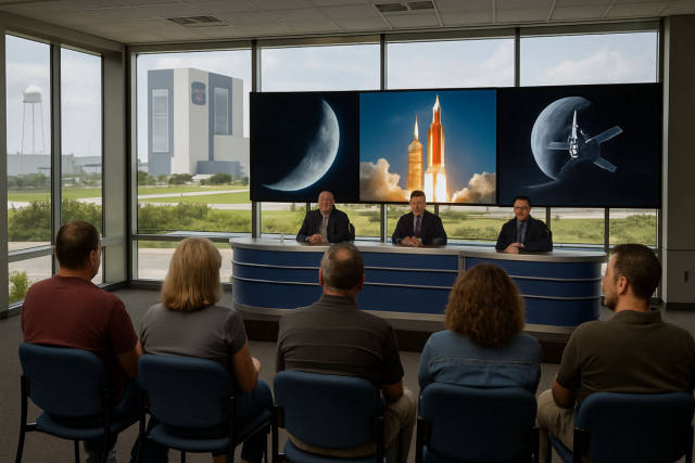 NASA Sets Artemis Moon Mission Update at Kennedy Space Center