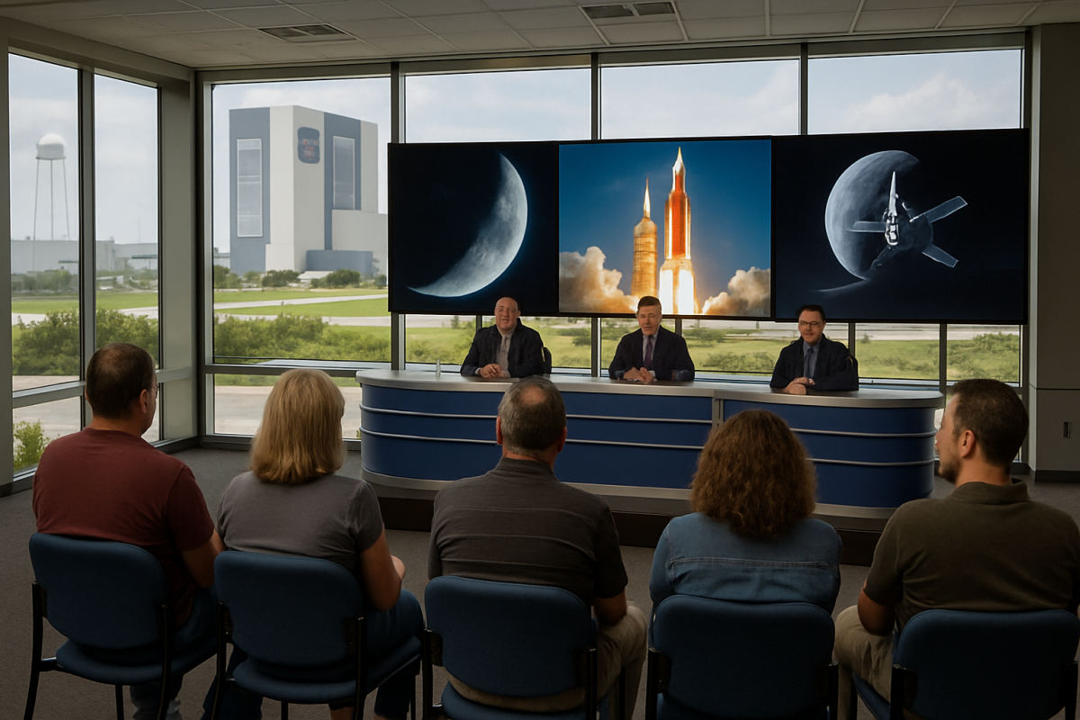 NASA Sets Artemis Moon Mission Update at Kennedy Space Center