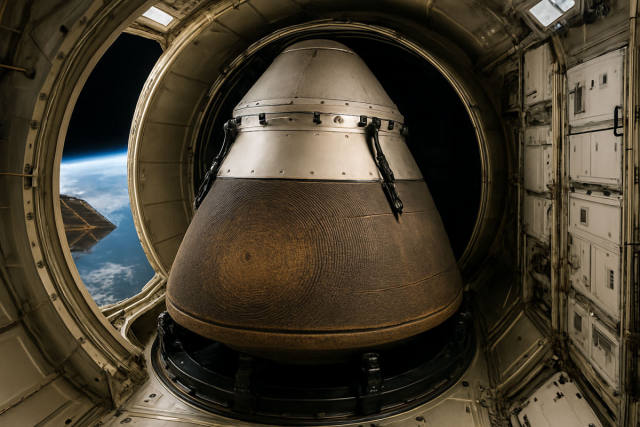 NASA Tests Future Heat Shields During Cygnus Reentry