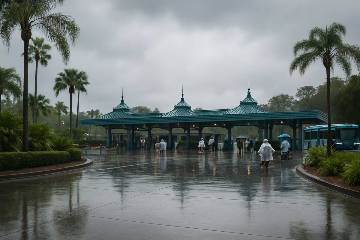 Disney World Faces Rainy Forecast as Isaias Strengthens