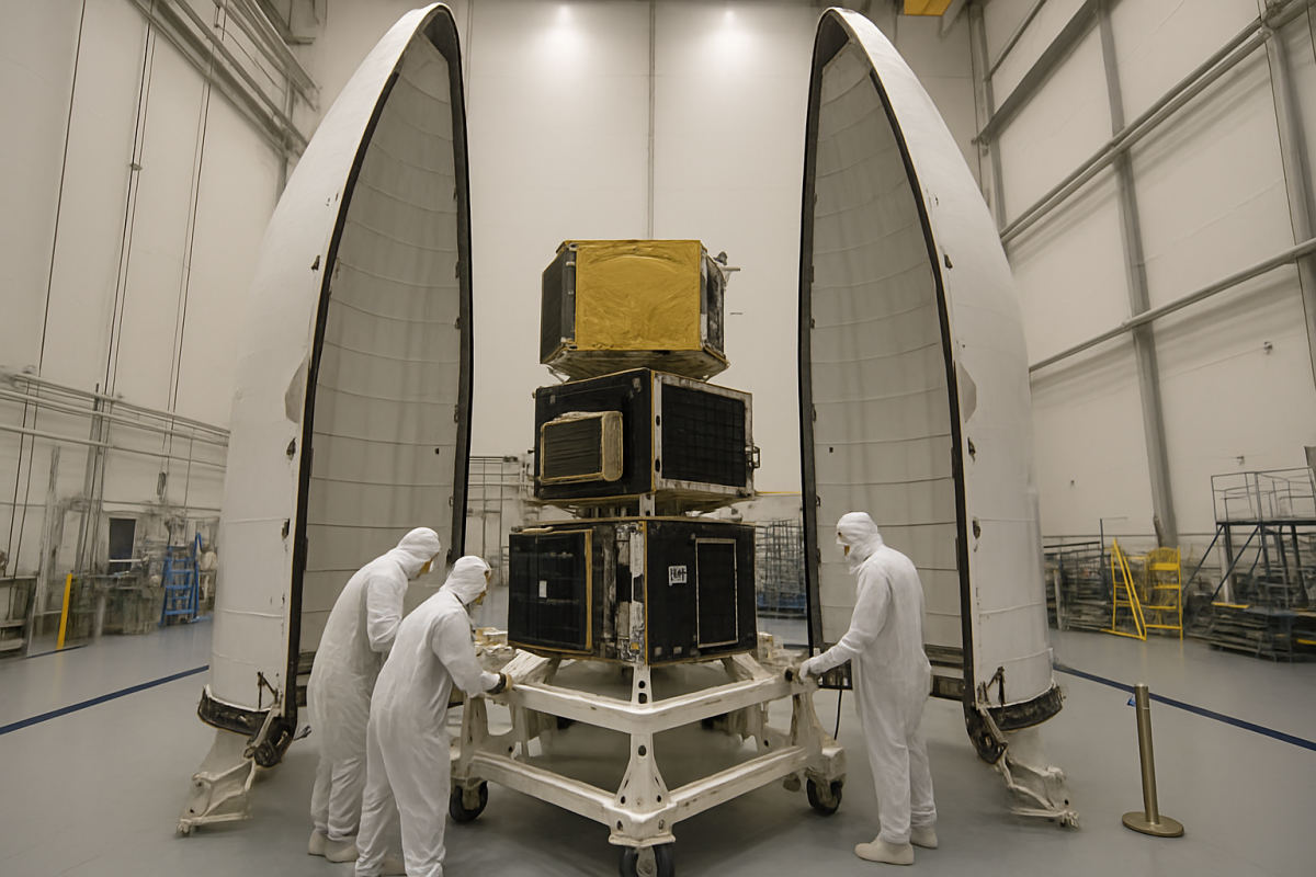 NASA SmallSats Prepared for SpaceX Transporter-18 Launch