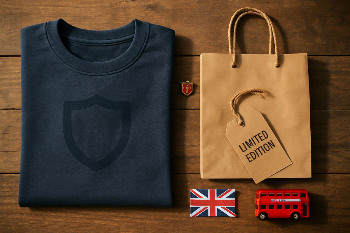 Avengers Crests Sneak Into EPCOT's UK Pavilion Shop