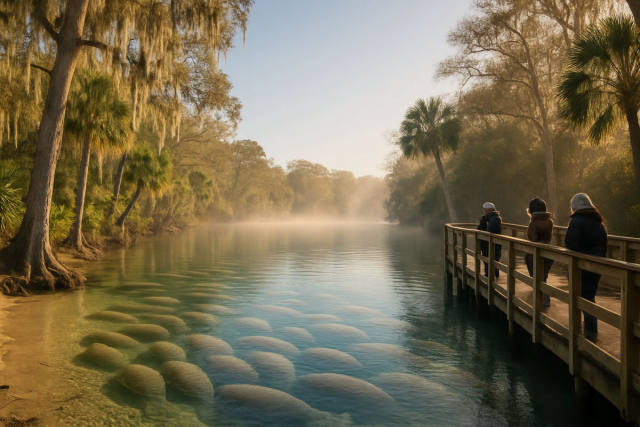 Blue Spring Manatees: Reservation & Winter Viewing Guide
