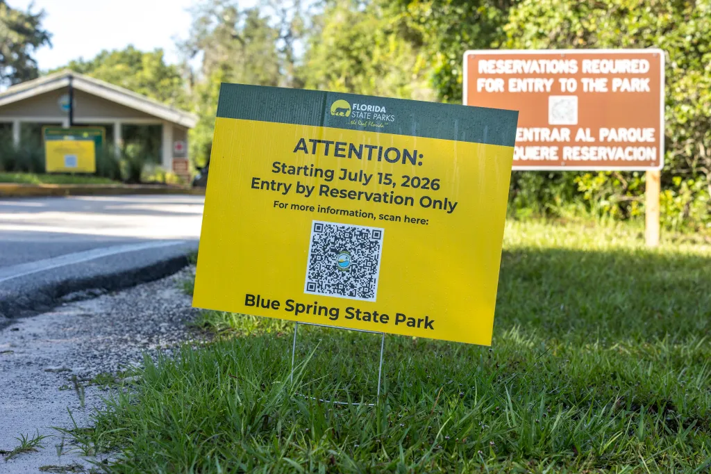 Blue Spring State Park Now Requires Online Reservations