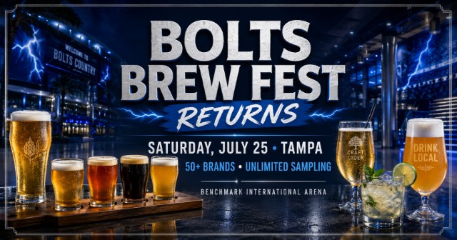 Bolts Brew Fest Returns to Tampa This July