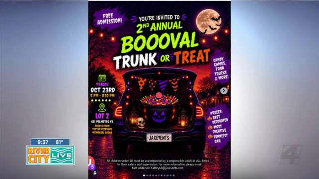 Boooval Trunk or Treat Set for Oct. 23 in Jacksonville