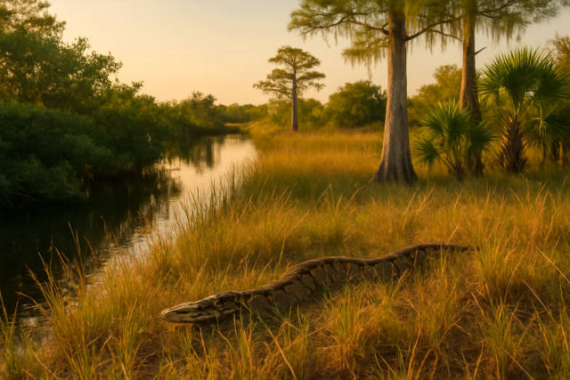 Burmese Pythons Established in Western Charlotte County