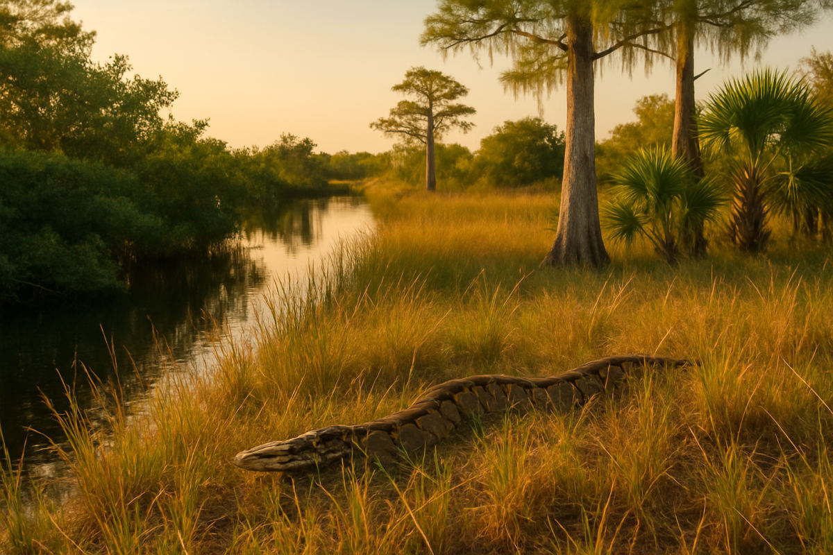 Burmese Pythons Established in Western Charlotte County