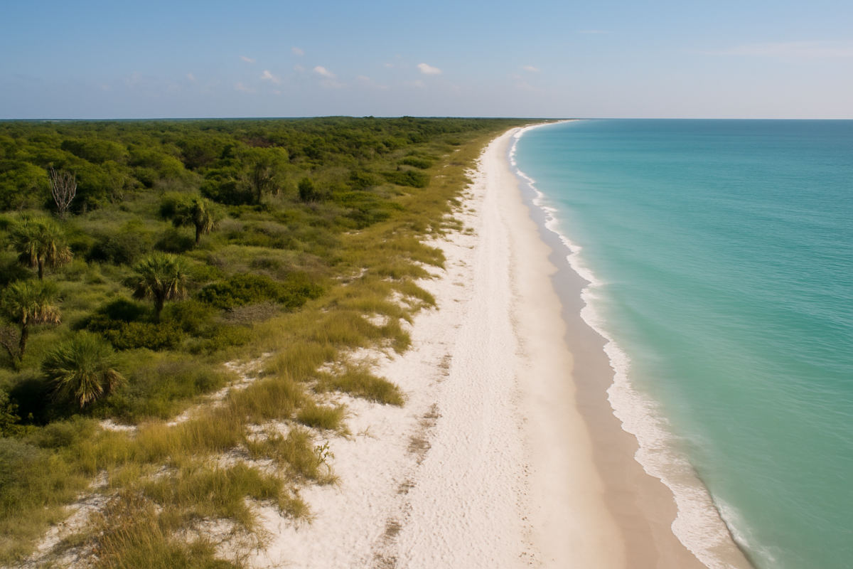 Caladesi Island State Park May Gain 42 Acres of Barrier Island