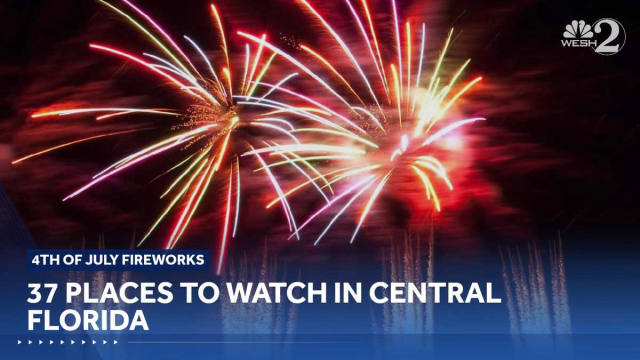 37 Spots to Catch 4th of July Fireworks in Central Florida
